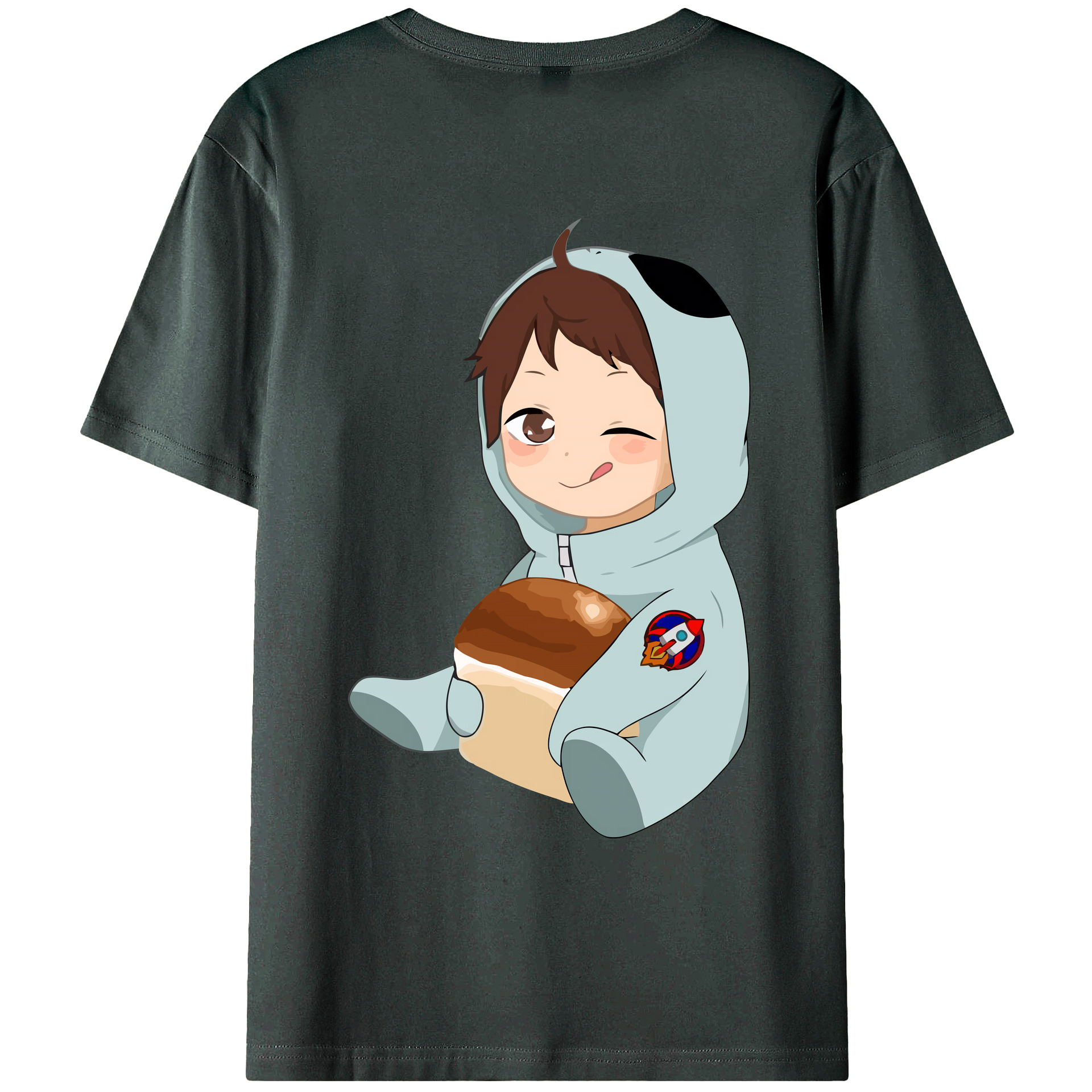 （画像用） ハイキュー!! Haikyu!! 綿100％ メンズ半袖Tシャツ（バックプリント） 通気性